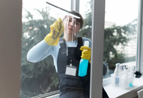 Nettoyage de vitres intérieures et extérieures à Méré
